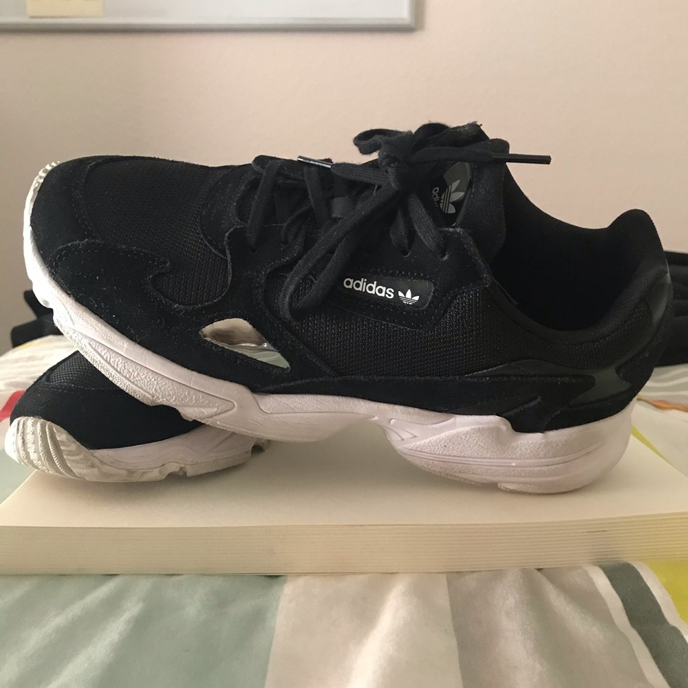 Kylie Jenner Adidas Black Falcons